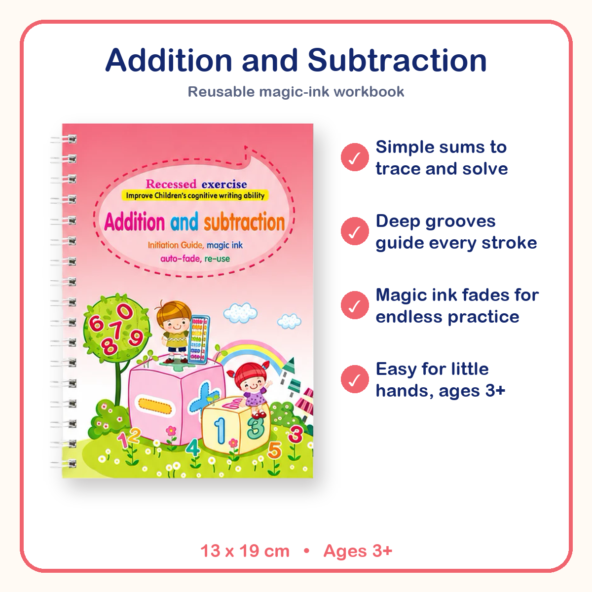 Addition and Subtraction workbook: why you will love it