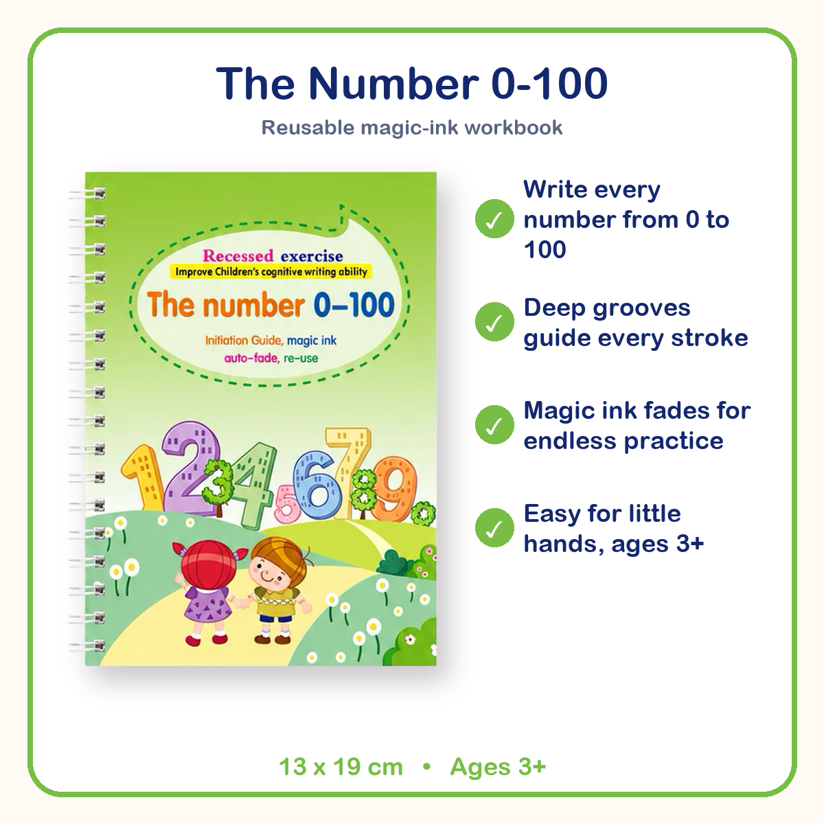 The Number 0-100 workbook: why you will love it