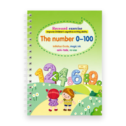 The Number 0-100 workbook cover
